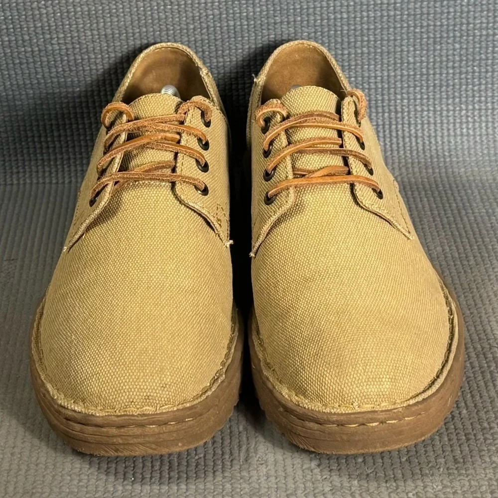 Born Men’s Samson Tan Canvas‎ Oxford Lace Up Sneakers Size 12 US 45 EU